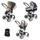 Lista Nascita Supertres i-Size Denim Perla + Babyguard