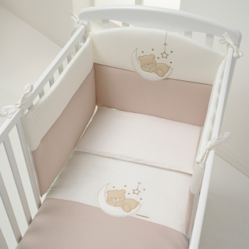 Mybear honey cot quilt set