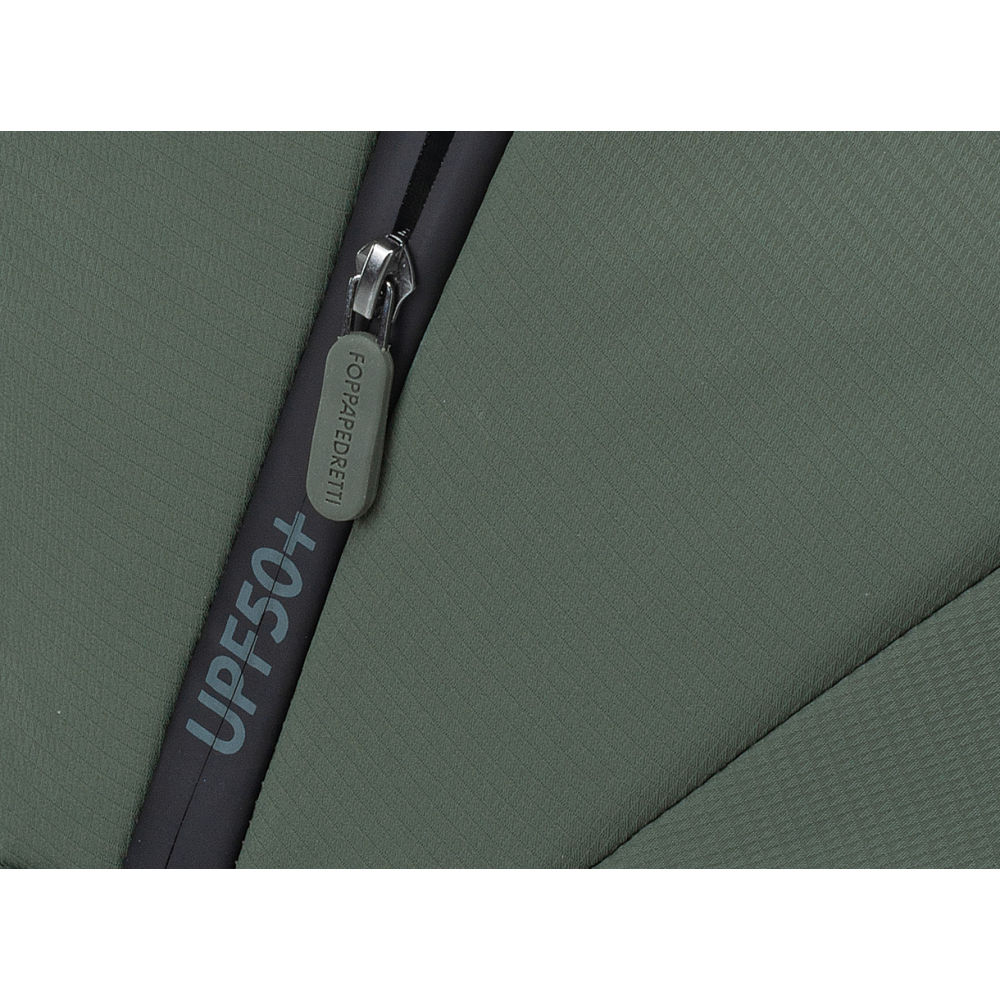 Waterproof zips and UPF50+* fabric