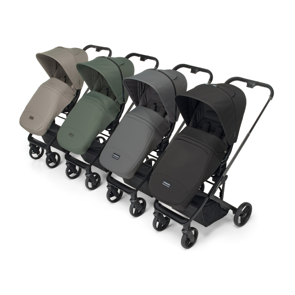 Windproof footmuff for stroller with UPF50+* sun protection (sold separately)